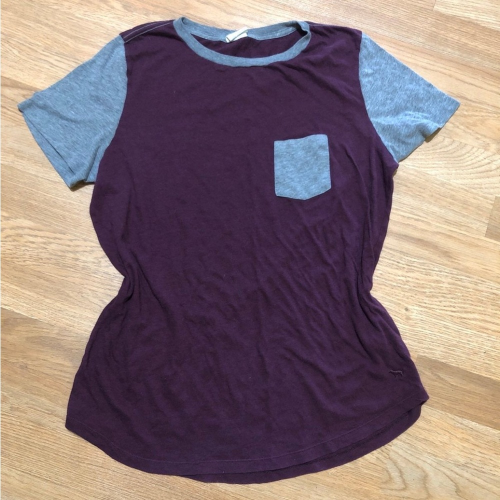 2014 PINK pocket t shirt L